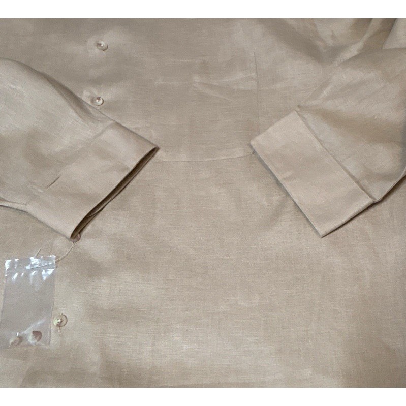Paul Frederick Finest Pure Linen 3xlt Button Up Long Sleeves Nwot — image 3 of 5